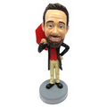 Stock Body Casual Clowning Around Male Bobblehead
